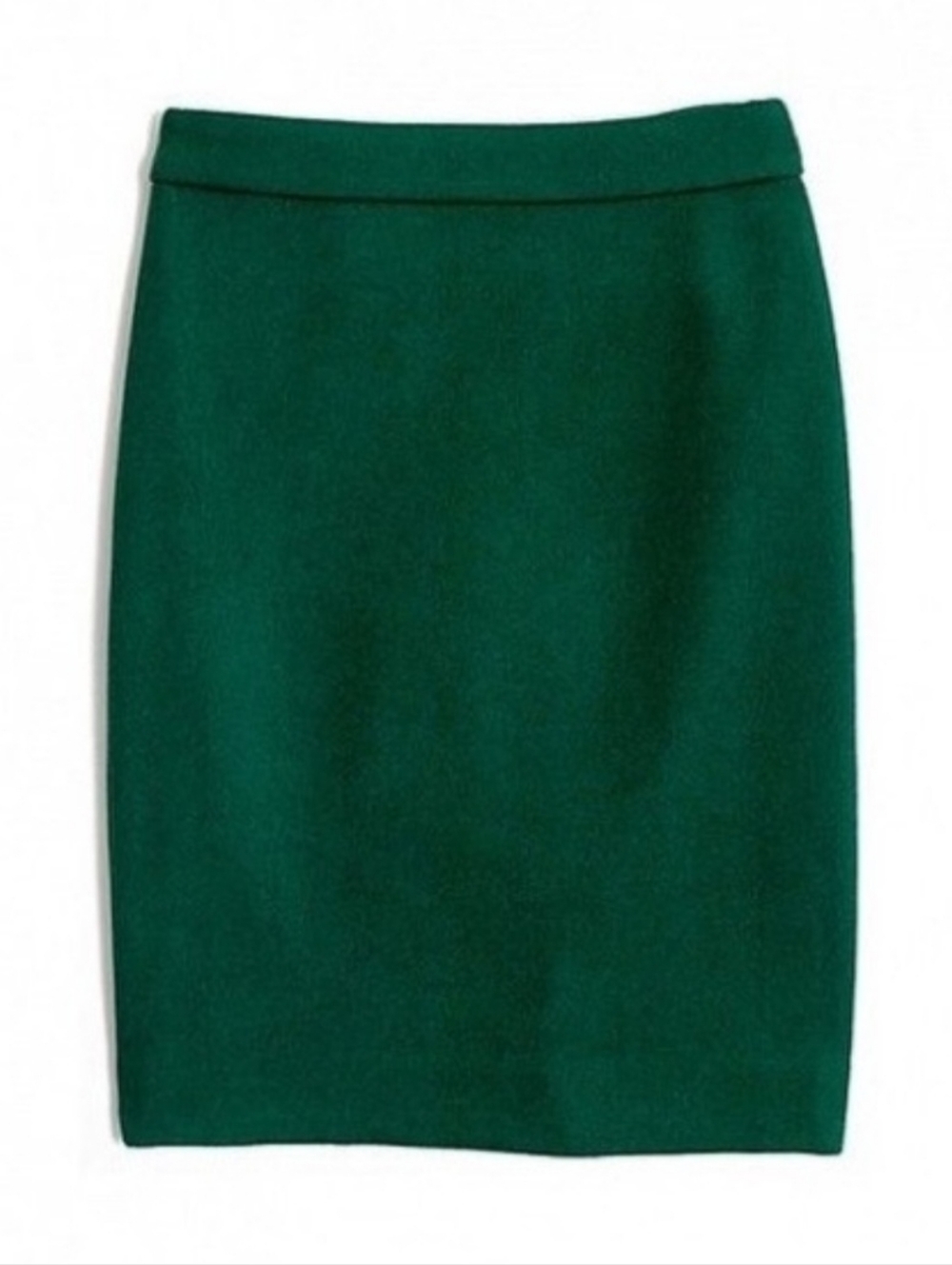 💚 J. Crew Vintage No. 2 Pencil Skirt in Hunter Green Wool